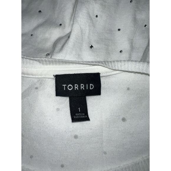 Torrid women’s white tee - Picture 8 of 12